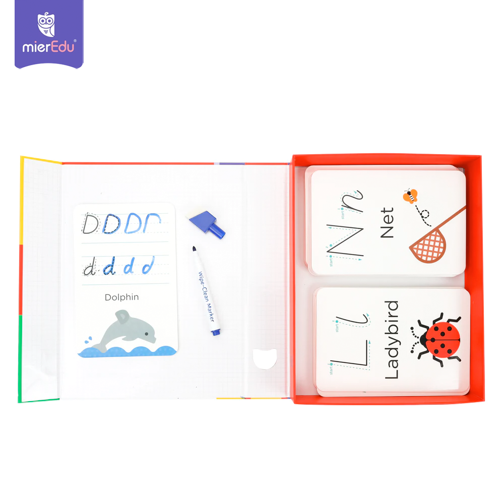 Bé tập viết chữ cái ABC _ Thẻ viết xóa