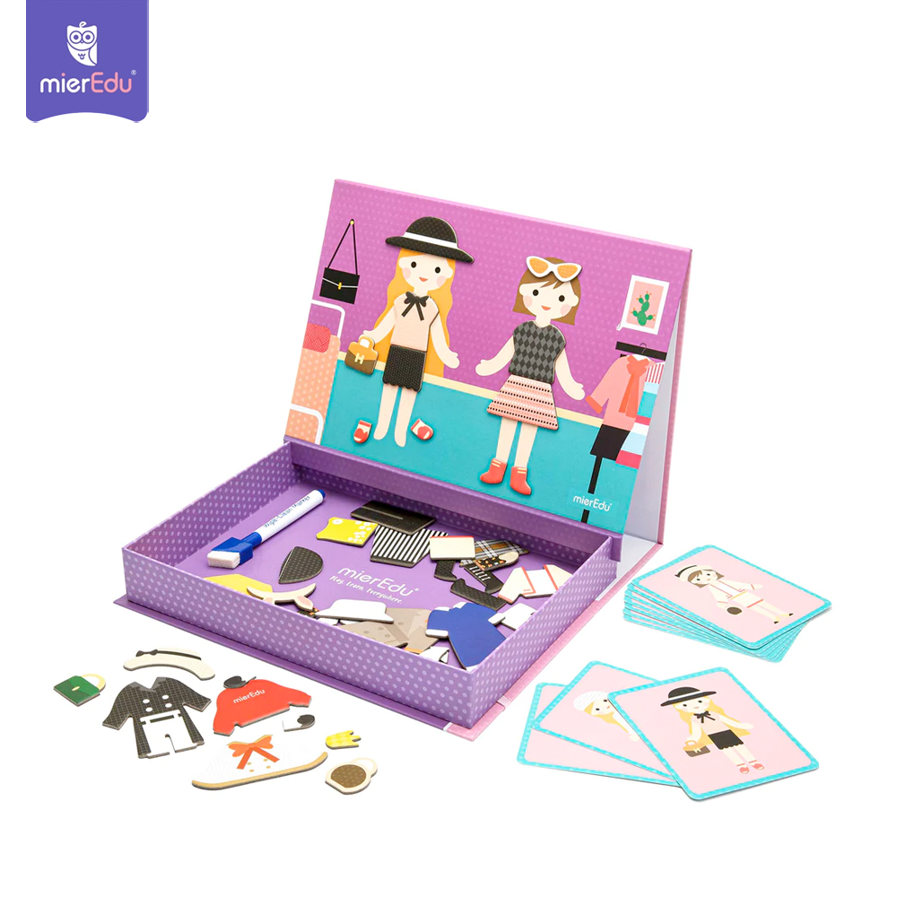 Hộp ghép hình sáng tạo cùng nam châm _ Thời trang