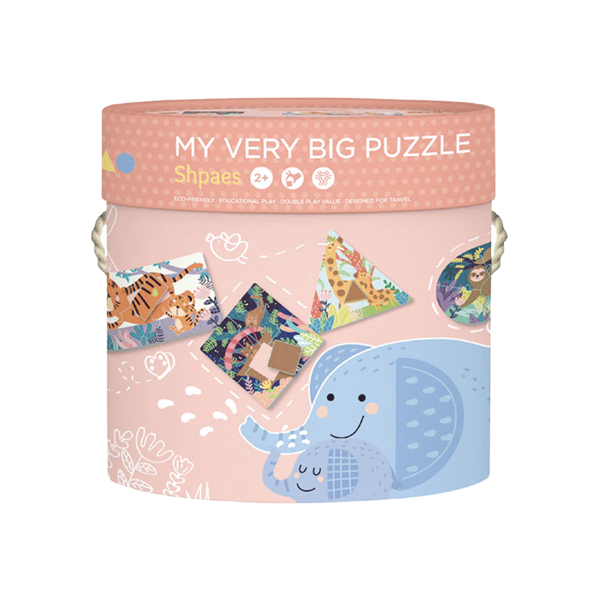 Hộp đồ chơi xếp hình đầu đời – Chủ đề Hình học/ tình mẫu tử