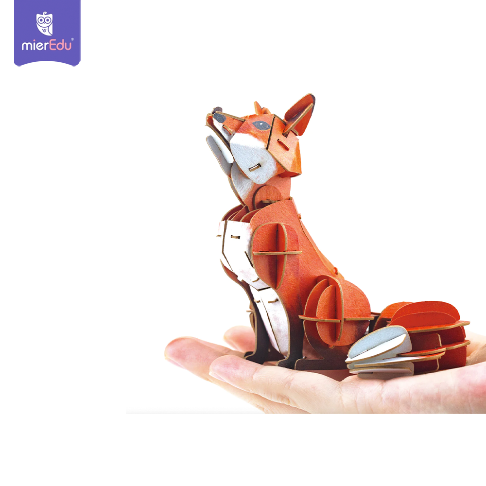 Bộ Xếp Hình 3D Mini – Cáo Đuôi Đỏ