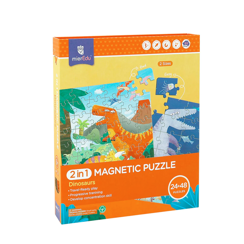 Đồ chơi lắp ráp nam châm sáng tạo 2 trong 1 mierEdu  [2in1 magnetic puzzles mierEdu]
