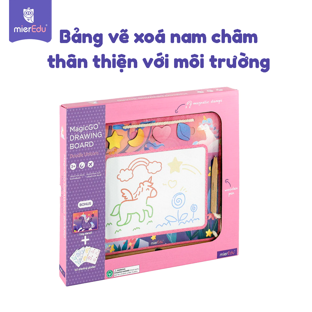 Bảng vẽ xóa nam châm, bảo vệ môi trường [Magic Go Drawing Board mierEdu]