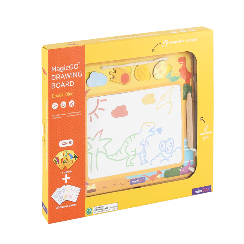 Bảng vẽ xóa nam châm, bảo vệ môi trường _ Khủng long