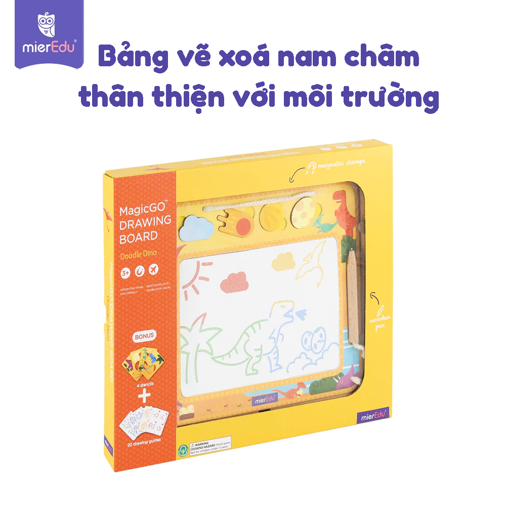 Bảng vẽ xóa nam châm, bảo vệ môi trường [Magic Go Drawing Board mierEdu]