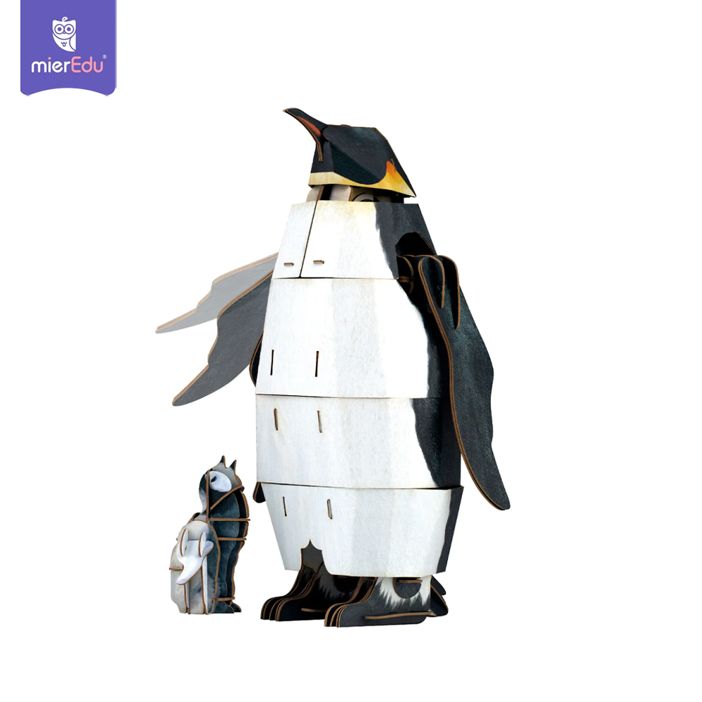 Hộp Xếp Mô Hình 3D_Chim Cánh Cụt