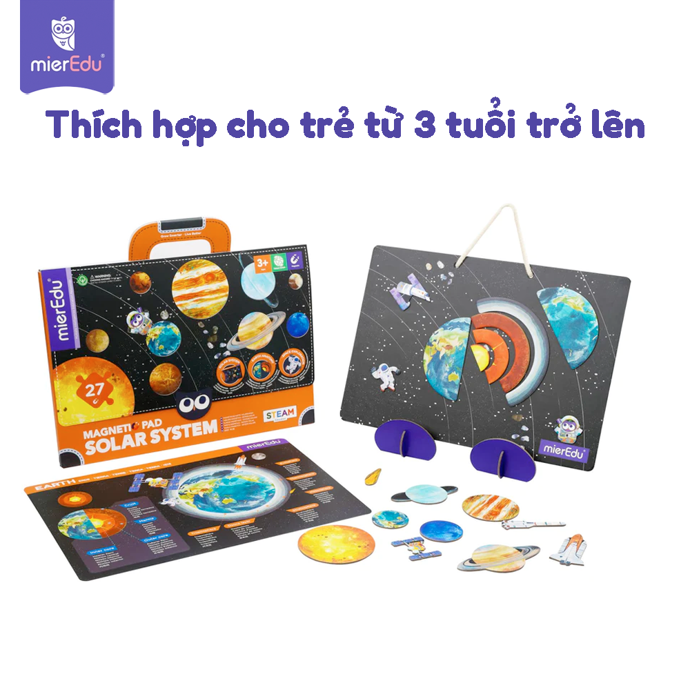 Bảng xếp hình nam châm _ Hệ mặt trời