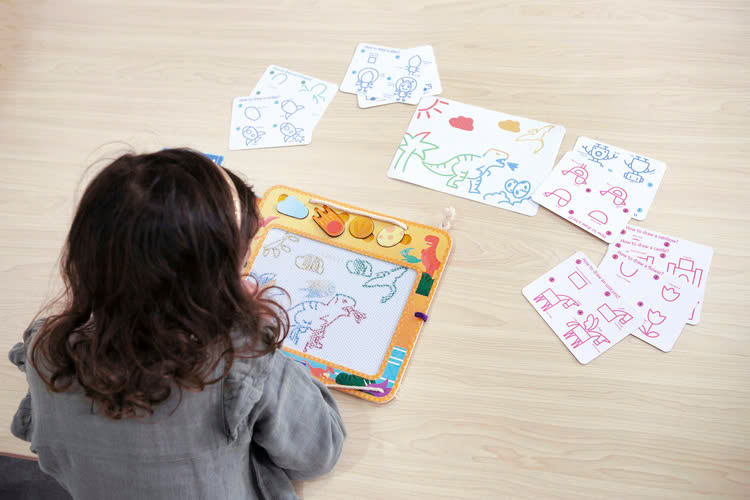 Bảng vẽ xóa nam châm, bảo vệ môi trường _ Khủng long