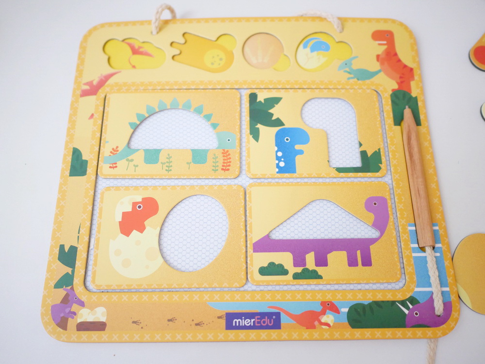 Bảng vẽ xóa nam châm, bảo vệ môi trường _ Khủng long