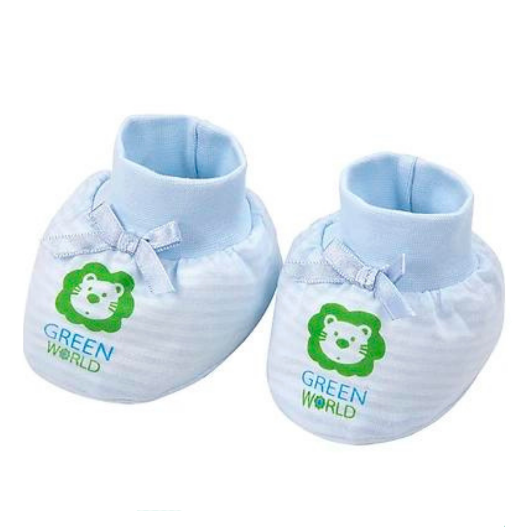 Bao chân sơ sinh vải Cotton