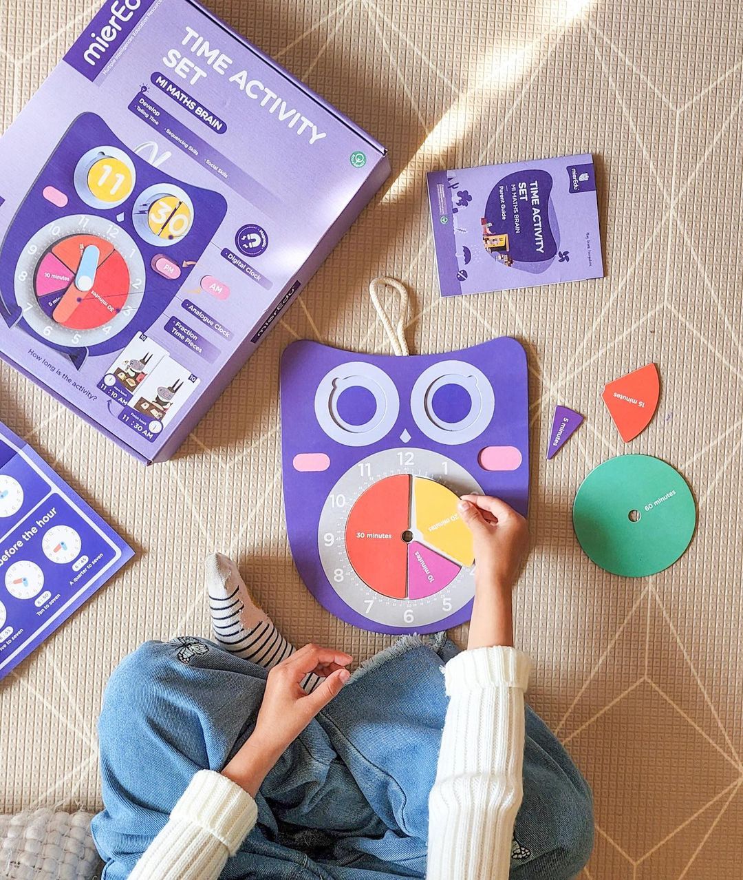 Bộ đồ chơi nam đồng hồ _ Thời gian và kỹ năng quản lý thời gian