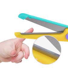 Kéo cắt thủ công Kids Scissors-Red Bue - MD4086, hiệu: Mideer