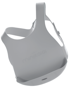 Yếm ăn dặm Silicone | Minikoioi Flexi Bib | Chính hãng, châu Âu, Thổ Nhĩ Kỳ | Thiết kế dây đeo độc quyền