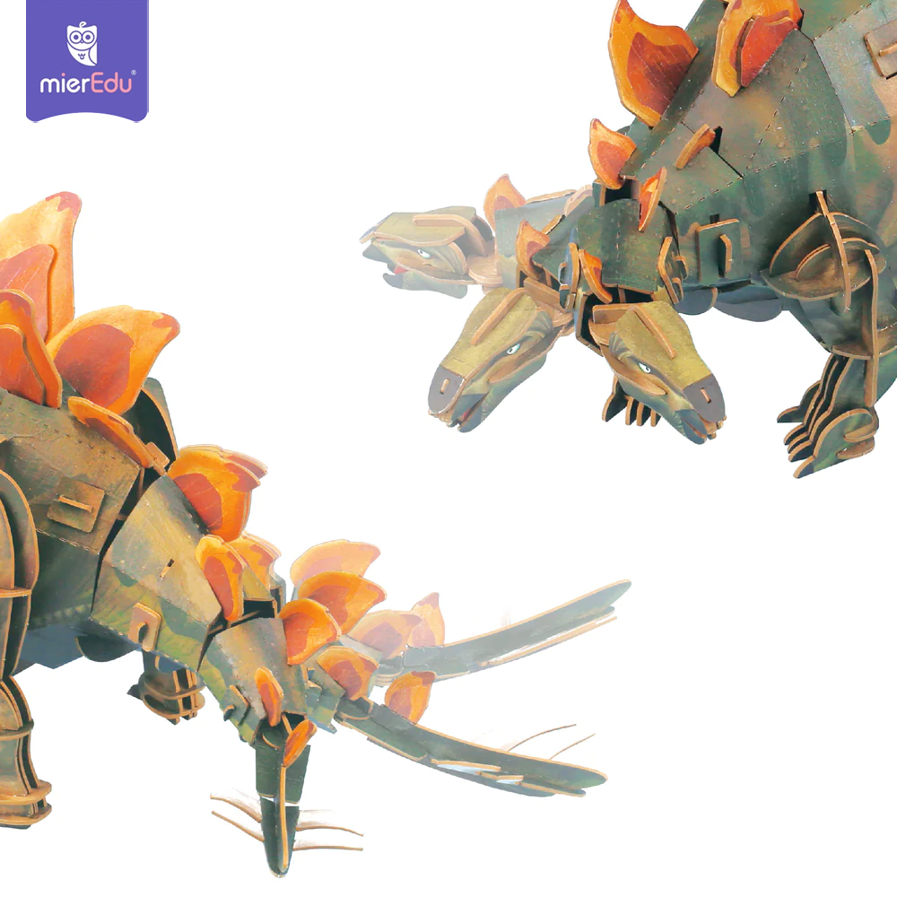 Bộ lắp ráp mô hình 3D chi tiết mierEdu - Thế giới khủng long