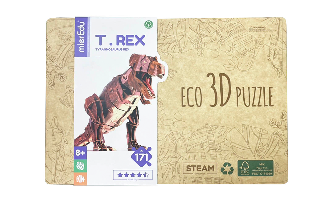 Bộ xếp mô hình 3D_ Khủng Long T-REX