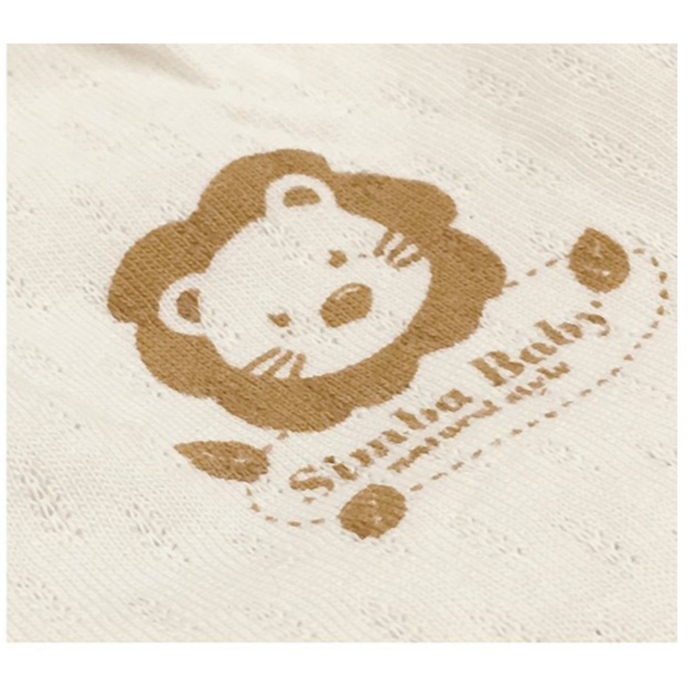 Bao tay sơ sinh cột dây vải bông hữu cơ (Organic)