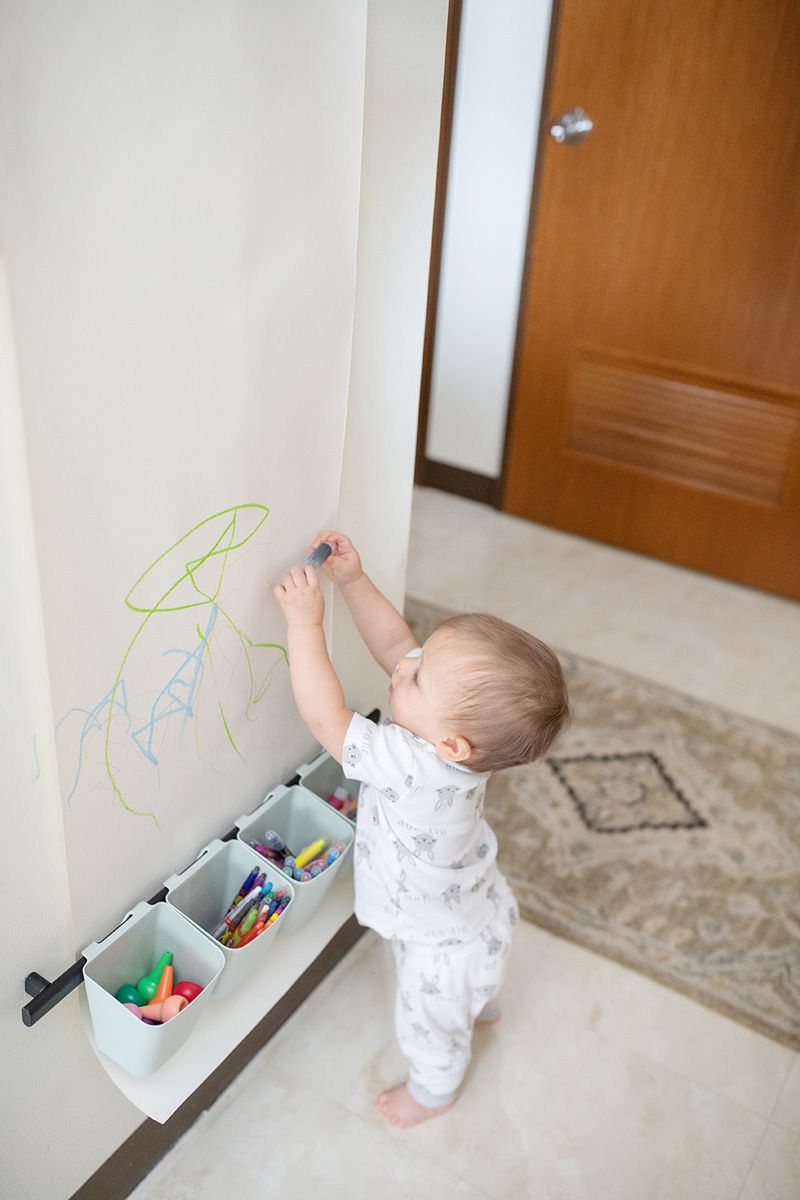 Cuộn giấy vẽ trắng 30cm x 25m, 70 gsm - Little Brian Anh Quốc