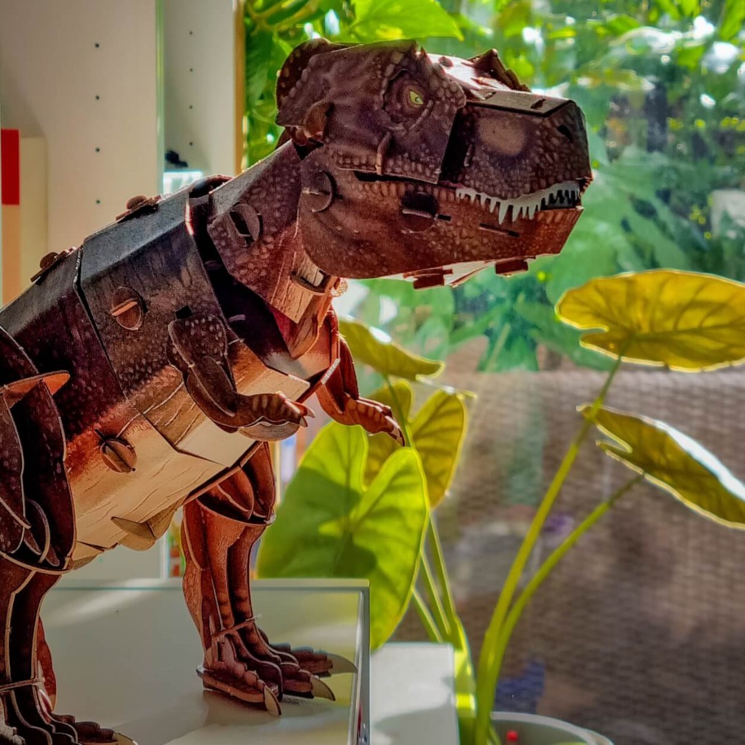 Bộ lắp ráp mô hình 3D chi tiết mierEdu - Thế giới khủng long