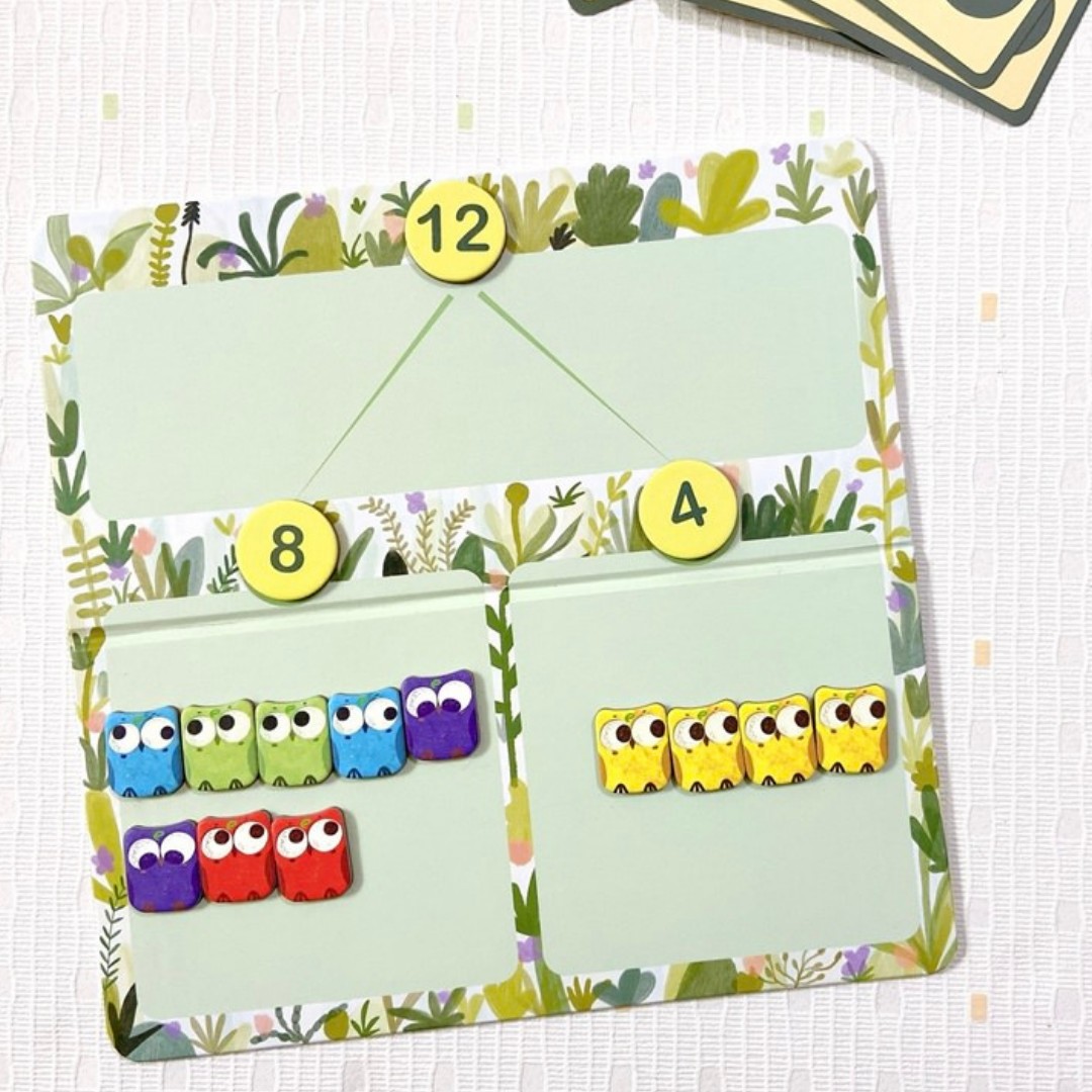 Các trò chơi lắp ghép nam châm học tập [mierEdu Magnetic Learning Game]