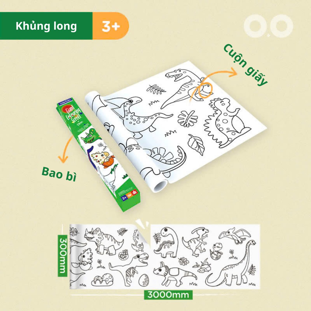 Tranh tô khổng lồ mierEdu , dán được mọi nơi nhưng không lo bị dính keo