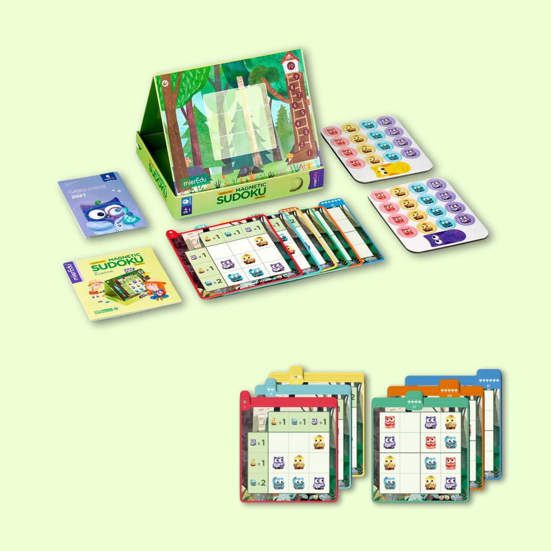 Bộ đồ chơi lắp ráp thông minh mierEdu - Sudoku [mierEdu Magnetic Sudoku Kits]