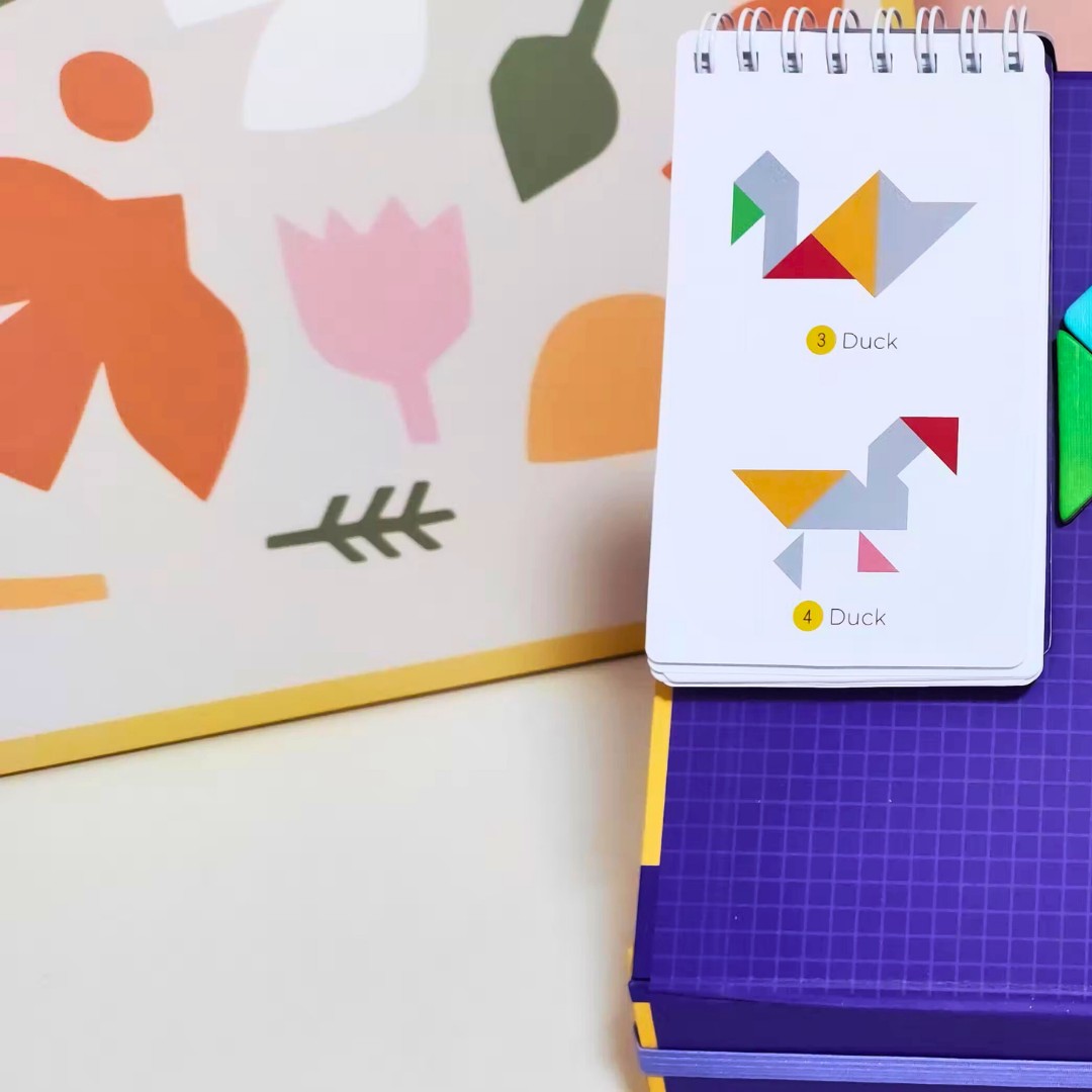 Bộ đồ chơi lắp ráp thông minh mierEdu - Tangram [mierEdu Magnetic Tangram Kits]
