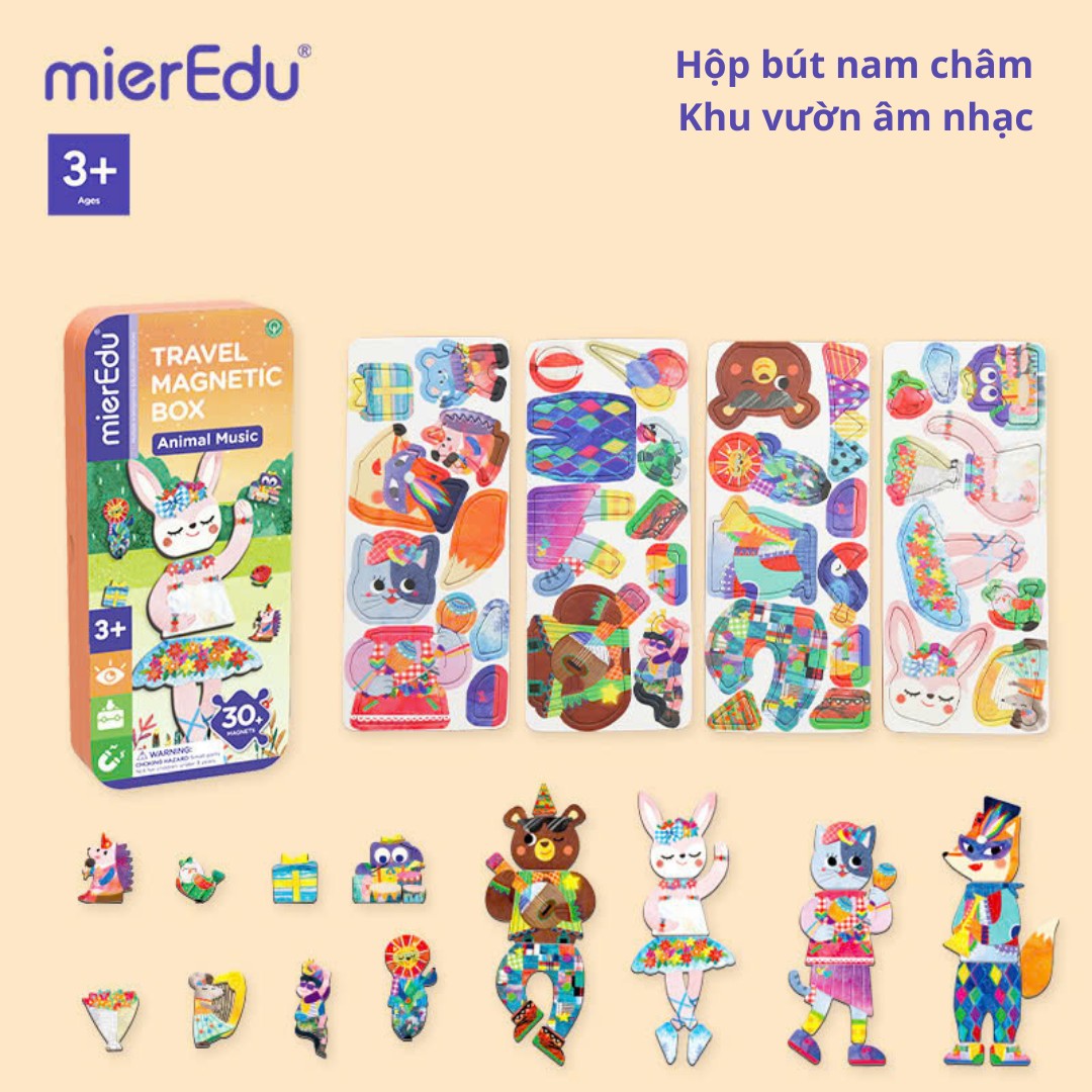 Hộp bút lắp ráp nam châm - Chuyện cổ tích [mierEdu Travel Magnetic Boxes]