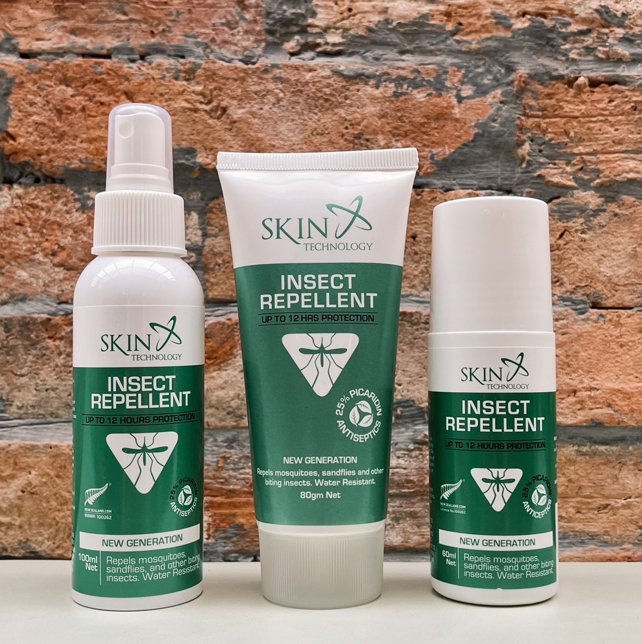 [Không hộp] Kem chống muỗi và côn trùng từ New Zealand 25% Picaridin | Skin Technology