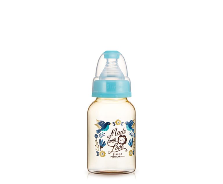 Bình sữa PPSU-Dorothy Wonderland cổ chuẩn 150ml_màu xanh dương 0m+