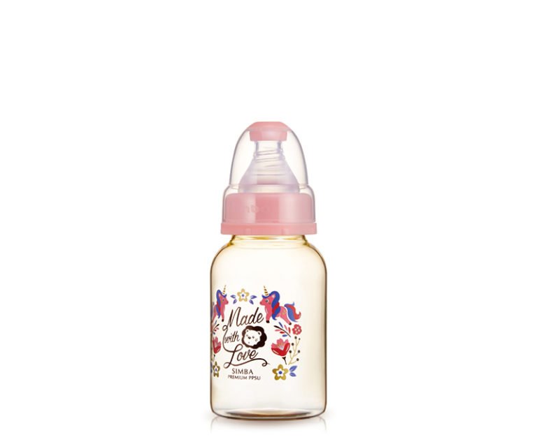 Bình sữa PPSU-Dorothy Wonderland cổ chuẩn 150ml_màu hồng 0m+