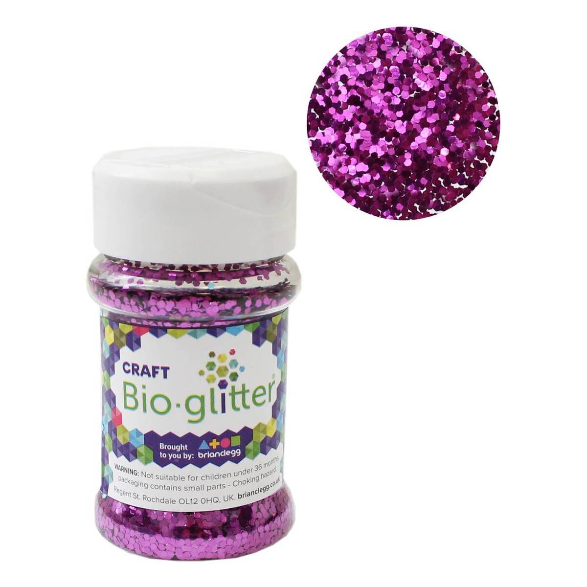 Kim tuyến thân thiện với môi trường Bio - Biodegradable Glitter (Brian Clegg -Anh quốc)