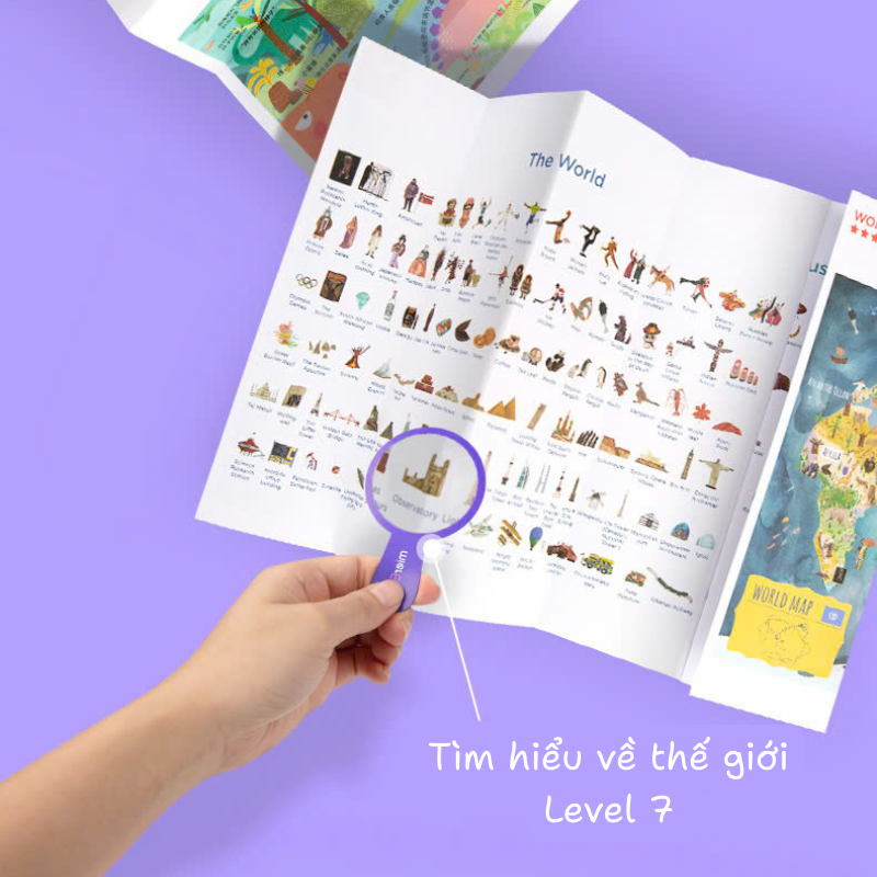 Bộ đồ chơi xếp hình 7 cấp độ - Cấp độ 6: Thiên nhiên ký thú