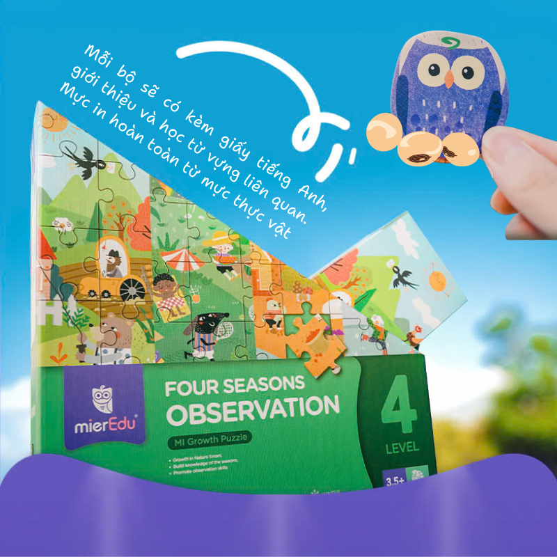 Bộ đồ chơi xếp hình 7 cấp độ - Cấp độ 7: Khám phá Thế giới