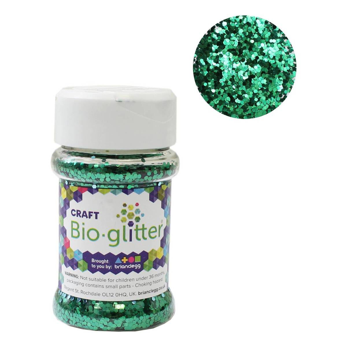 Kim tuyến thân thiện với môi trường Bio - Biodegradable Glitter (Brian Clegg -Anh quốc)