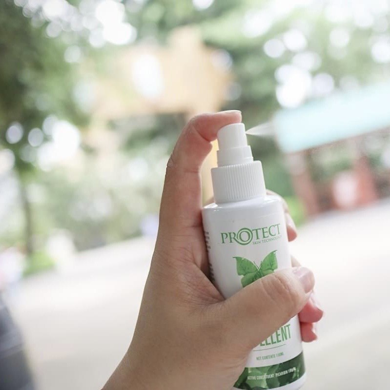 [Không hộp] Xịt chống muỗi và côn trùng an toàn cho em bé và phụ nữ mang thai | 20% Picaridin - Hương hoa nhẹ | 100ml | Skin Technology