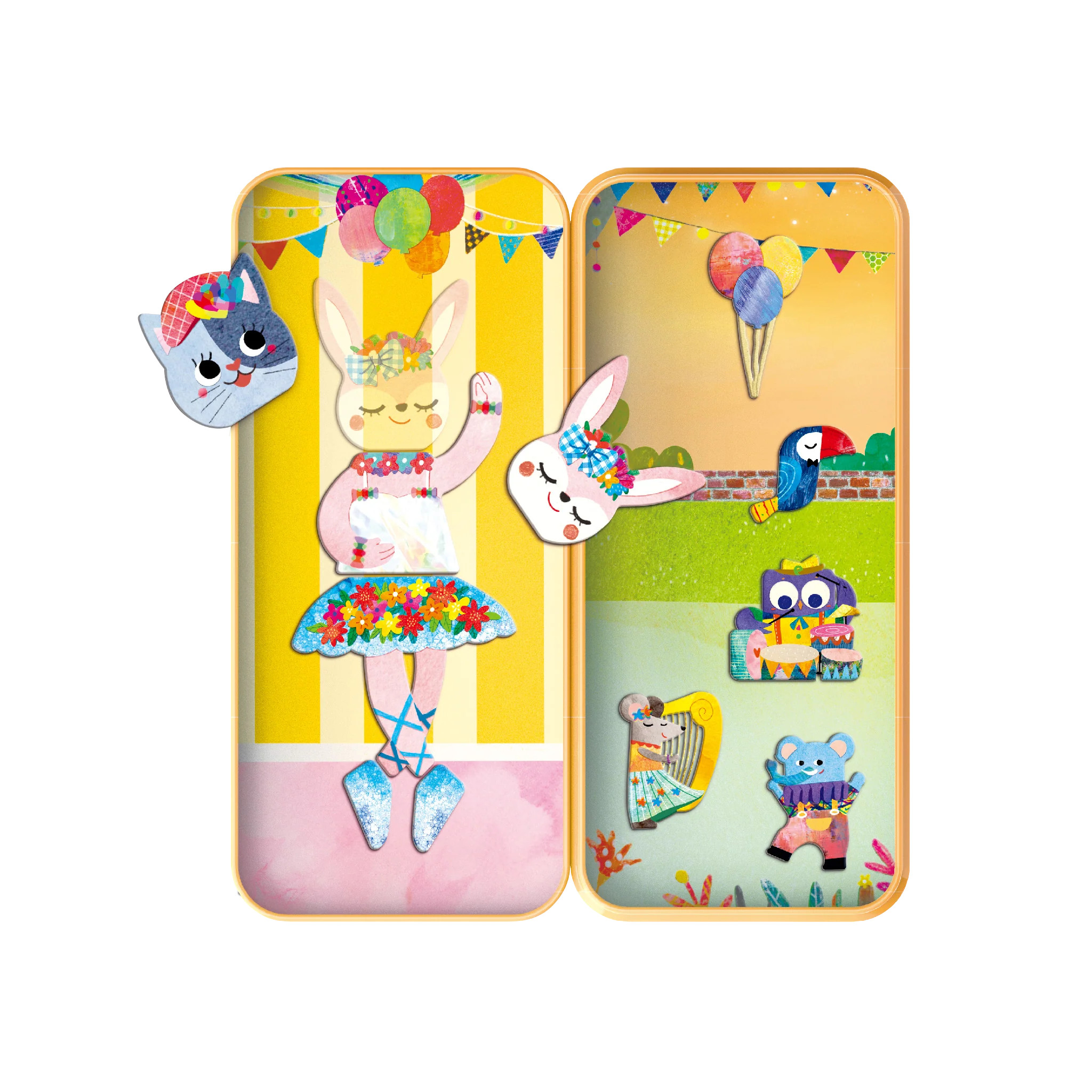 Hộp bút lắp ráp nam châm - Chuyện cổ tích [mierEdu Travel Magnetic Boxes]