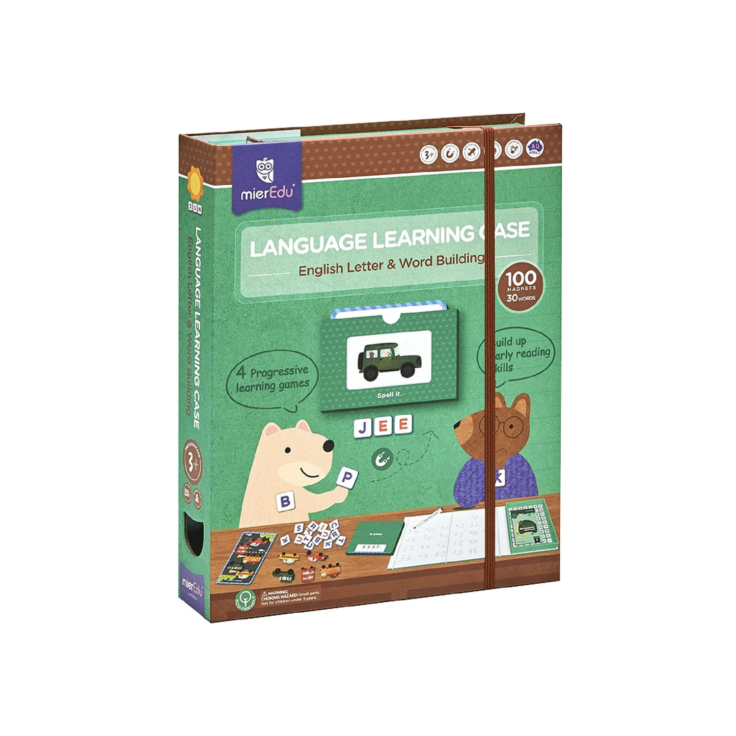 Các trò chơi lắp ghép nam châm học tập [mierEdu Magnetic Learning Game]