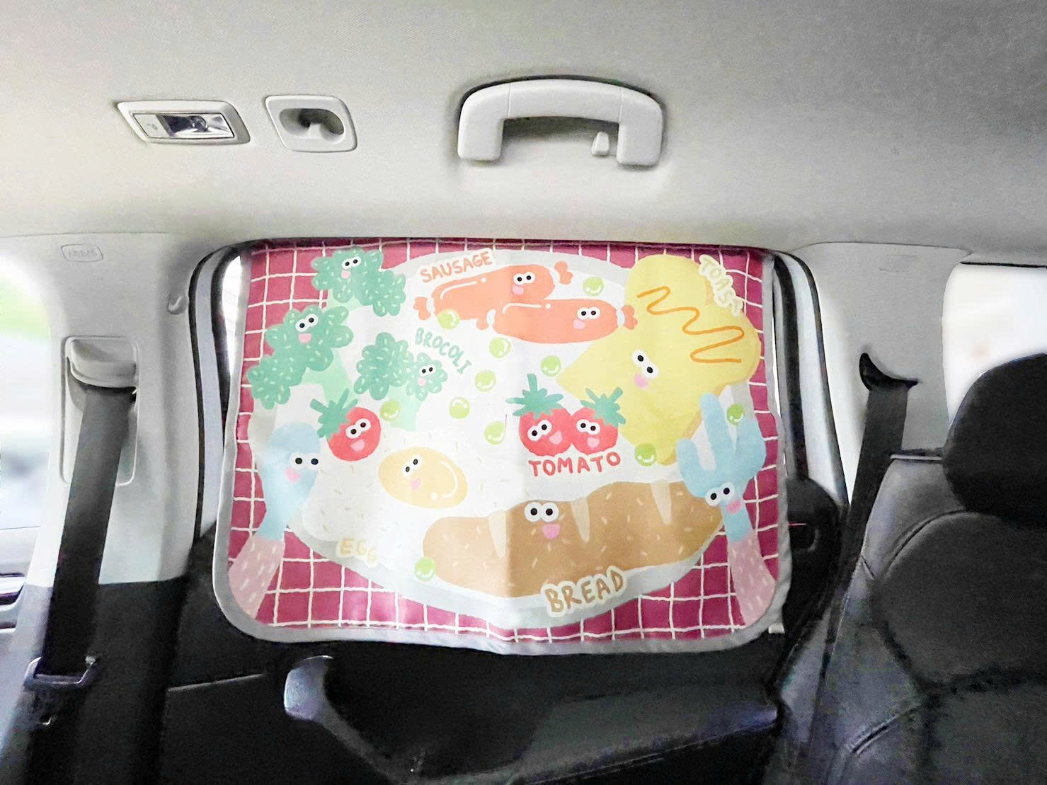 Tấm che nắng xe hơi, ngăn tia UV / tản nhiệt - Bữa sáng kiểu Anh