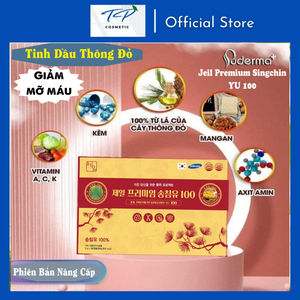 Công dụng của Tinh Dầu Thông Đỏ Hàn Quốc Jeil Premium Singchin YU 100