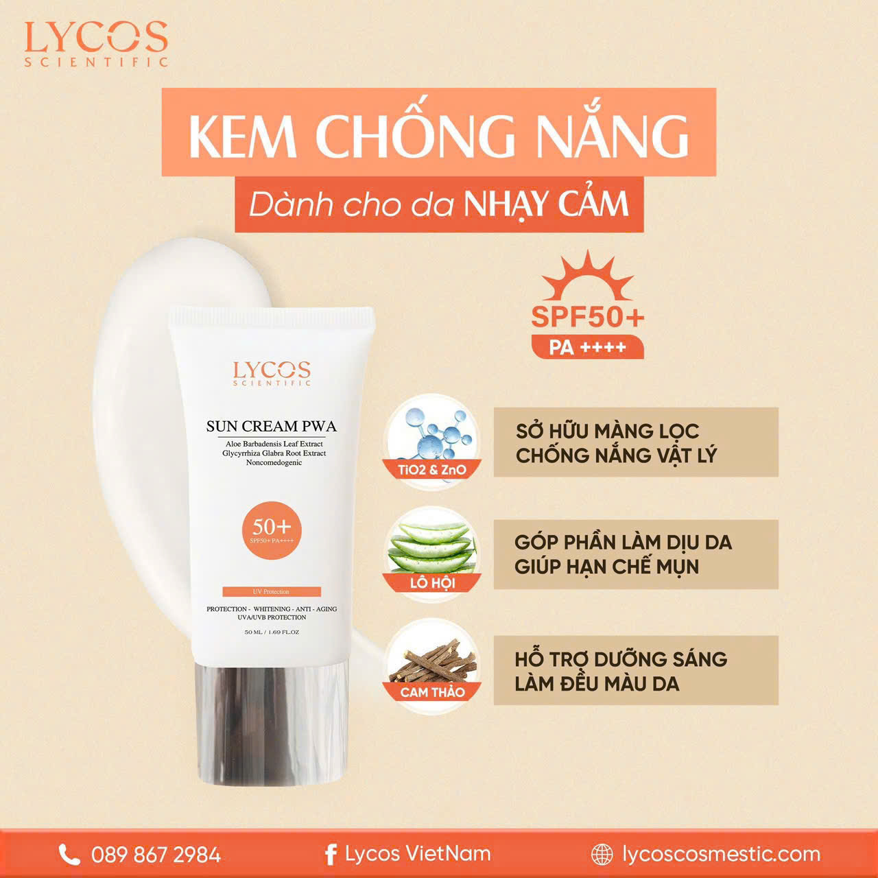 Kem Chống Nắng Lycos: Bí Quyết Bảo Vệ Da Hoàn Hảo Cho Mọi Ngày