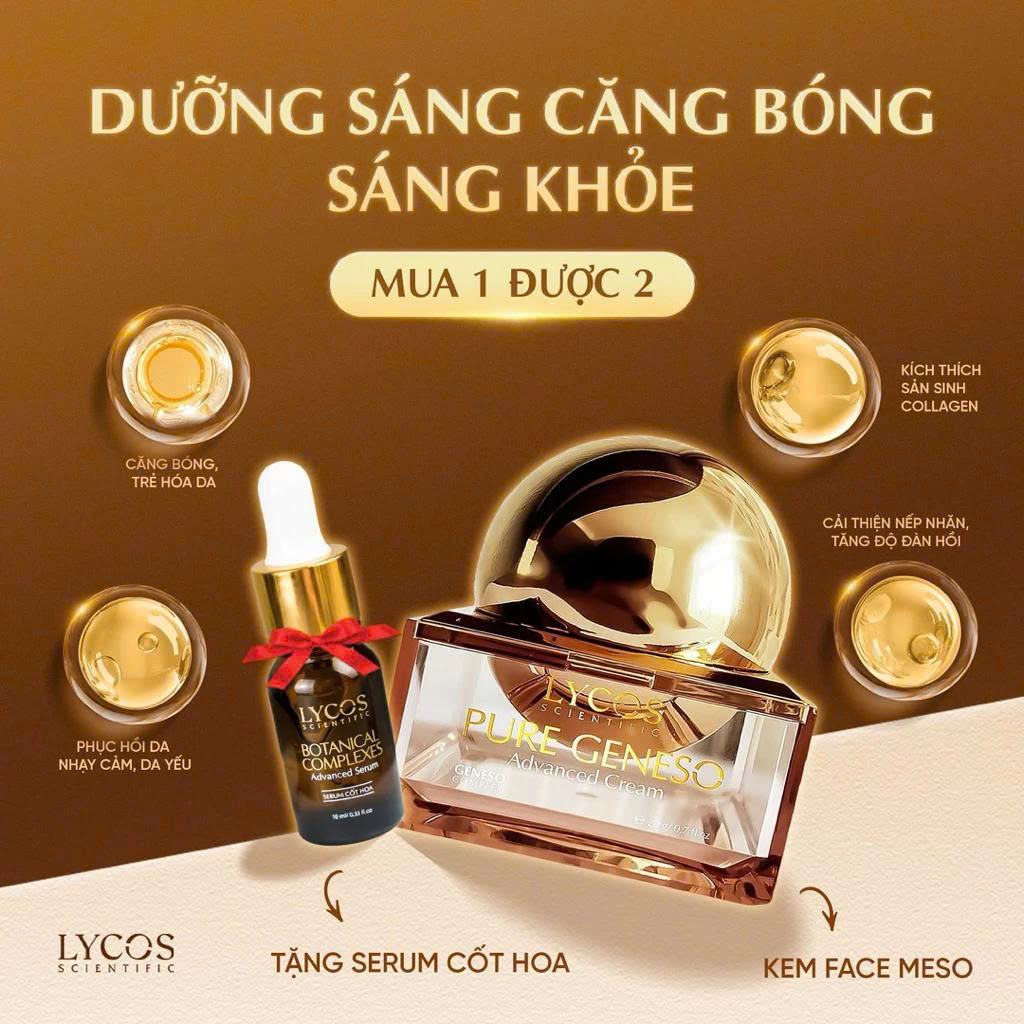 Kem Face Meso Lycos – Giải Pháp Dưỡng Da Căng Bóng, Sáng Khỏe Cuối Năm