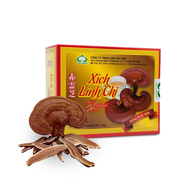 [Chính hãng] Nấm Linh Chi Nhật Thượng Hạng (Linh Chi Đỏ) Cắt Lát 500g: Tăng Sức Đề Kháng, Bồi Bổ, Thanh Lọc Cơ Thể.