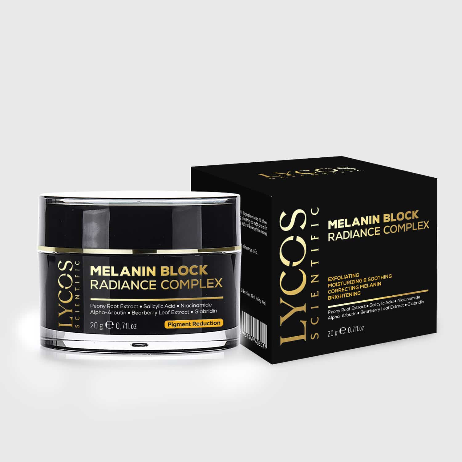 Kem Nám Đêm MELANIN BLOCK LYCOS, Kem Nám Lycos: giảm thâm nám tàn nhang, dưỡng trắng da