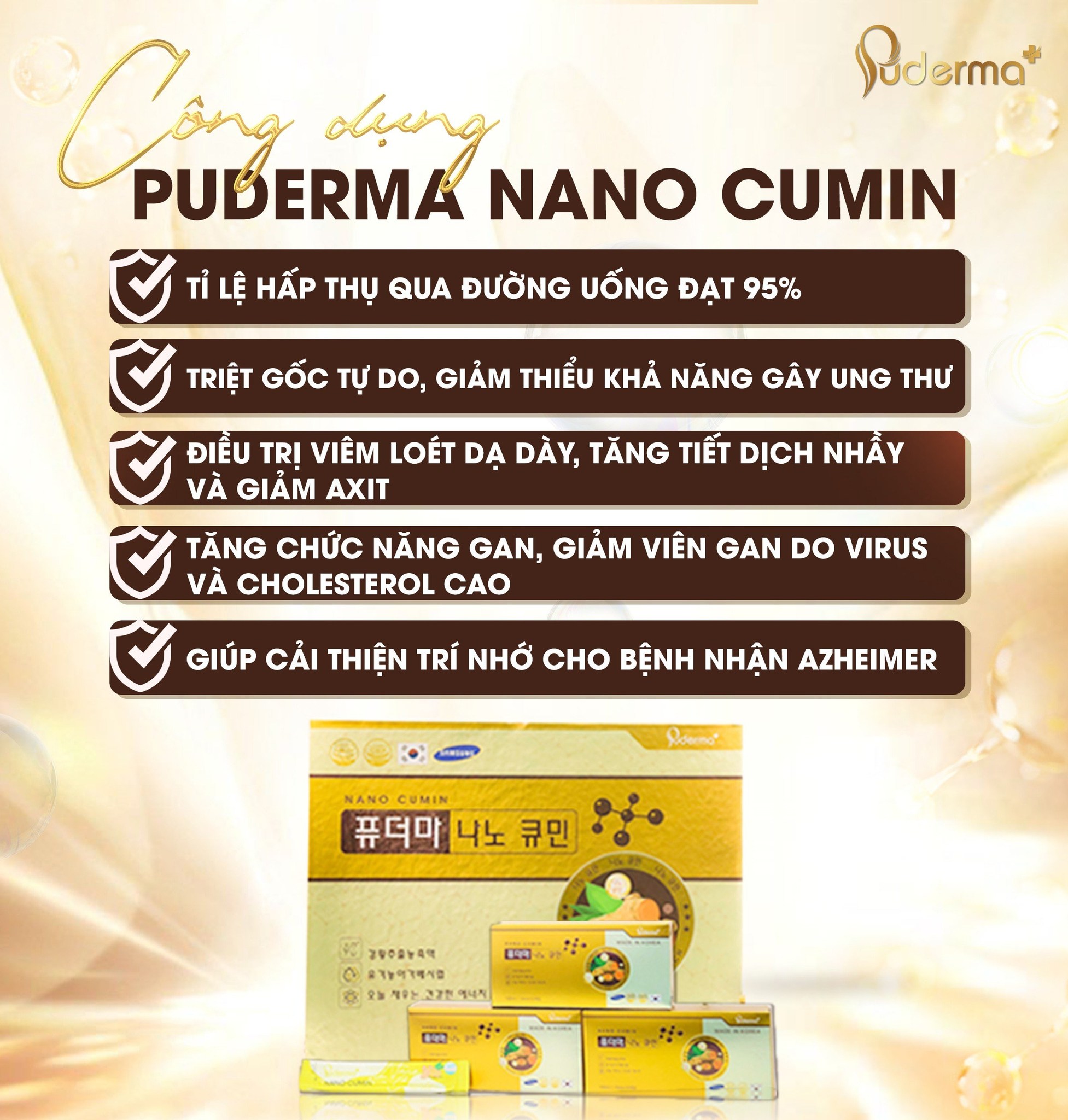 Tinh Chất Nghệ Nano Cumin Hàn Quốc - Hỗ Trợ Dạ Dày, Làm Đẹp Sau Sinh, Giảm Viêm, Tăng Sức Khỏe Từ Bên Trong