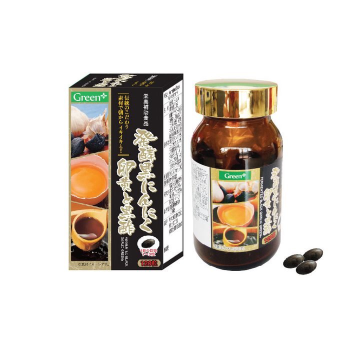 [Chính hãng] Viên Tỏi Đen Fermented Black Garlic Green+: Cải Thiện Sức Khỏe, Tăng Sức Đề Kháng