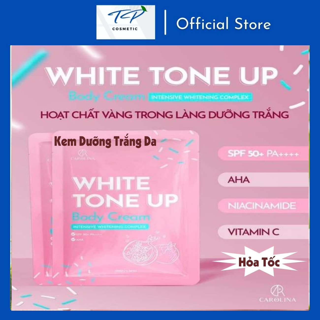 Kem Dưỡng Trắng Da Cao cấp Body Barbie Skin 150g + Body oil dưỡng ẩm chuyên sâu 50ml:Dưỡng trắng mịn