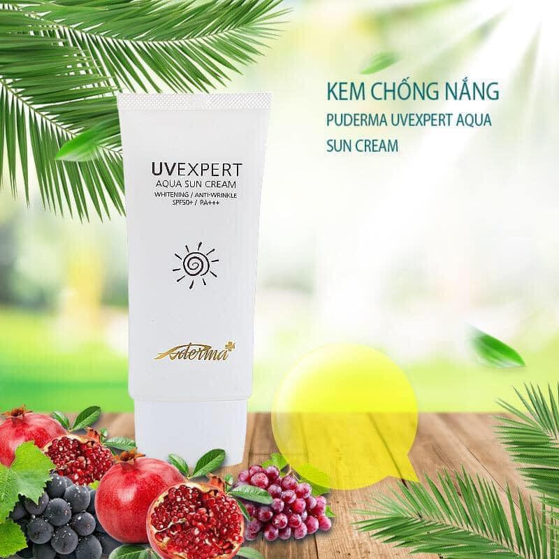 Kem Chống Nắng cao cấp Hàn Quốc PUDERMA UVEXPERT AQUA