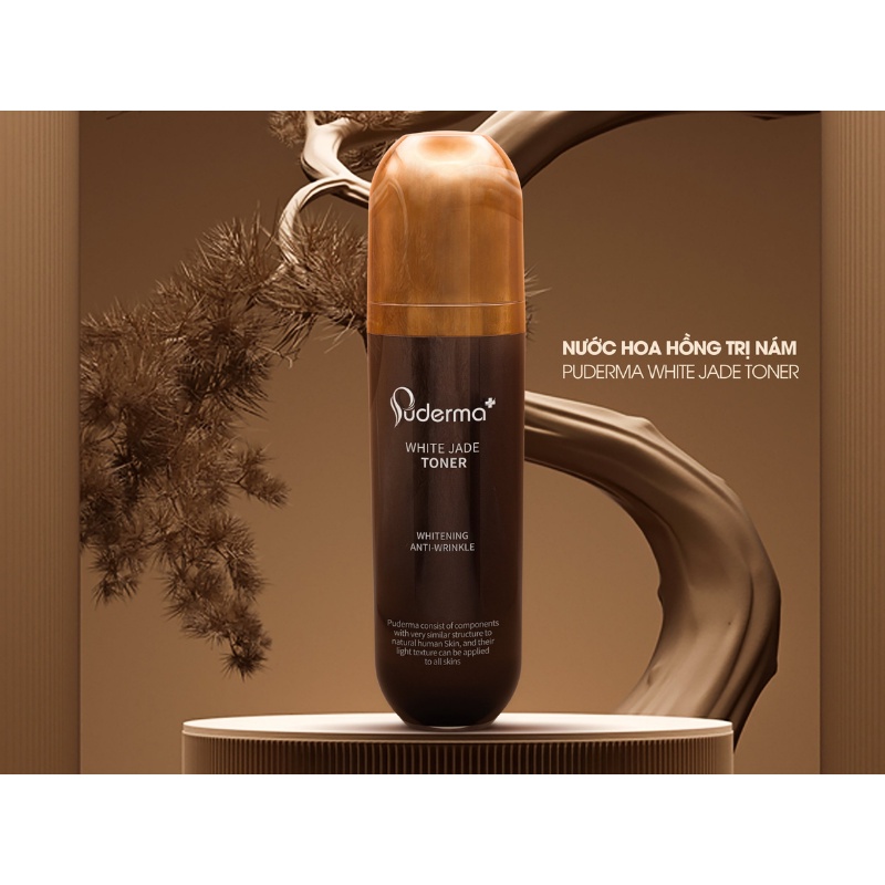 [Chính hãng] Bộ Hỗ Trợ Xóa NÁM WHITE JADE PUDERMA: Cấp ẩm, nâng cơ, tái tạo lớp biểu bì, giúp da trắng sáng, mịn màng.