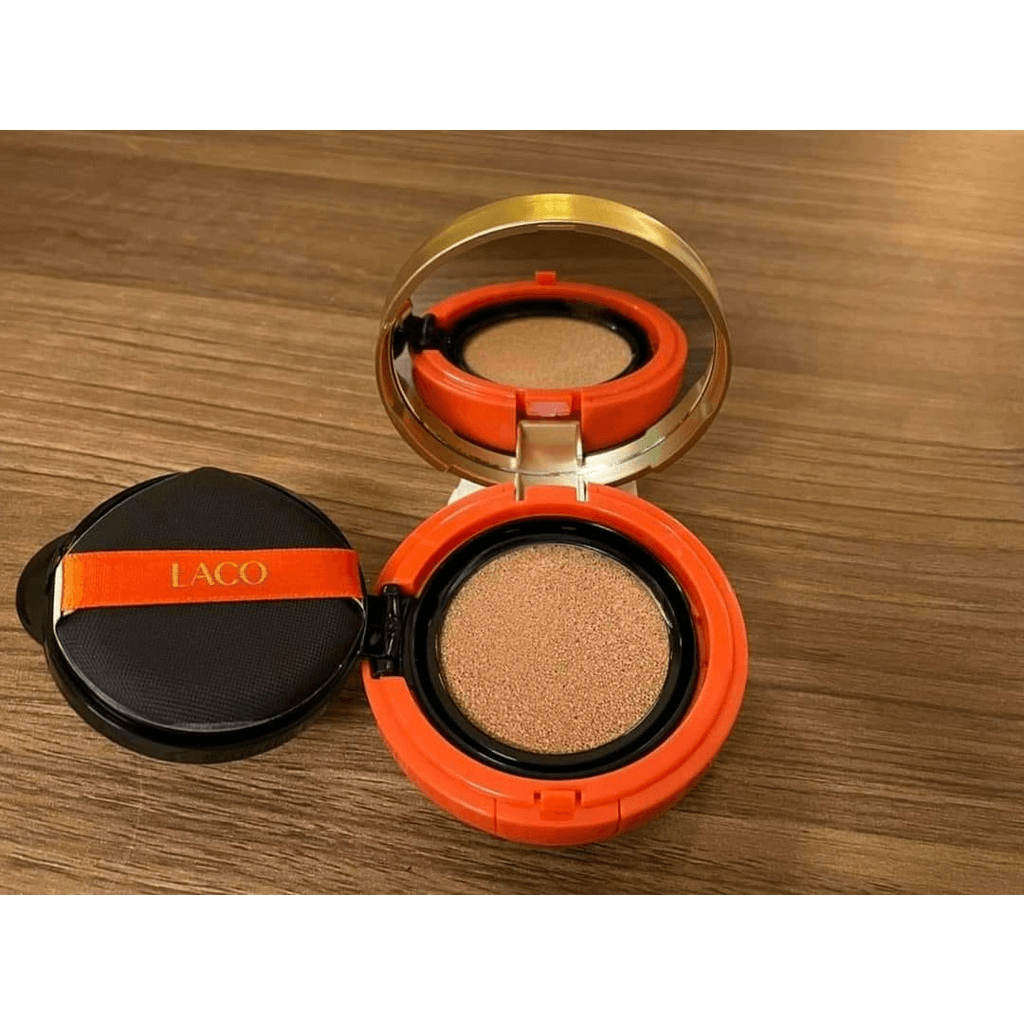 [Chính hãng] Kem Nền LACO CUSHION: Siêu mịn, che khuyết điểm cực hiệu quả, chống nắng tốt, thách thức tàn nhang, đồi mồi