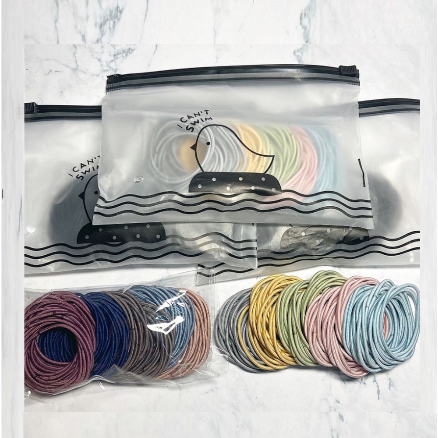 Hộp dây thun buộc tóc nhiều màu cho bé - Dương Anh Mart - Chuyên Mẹ Và Bé