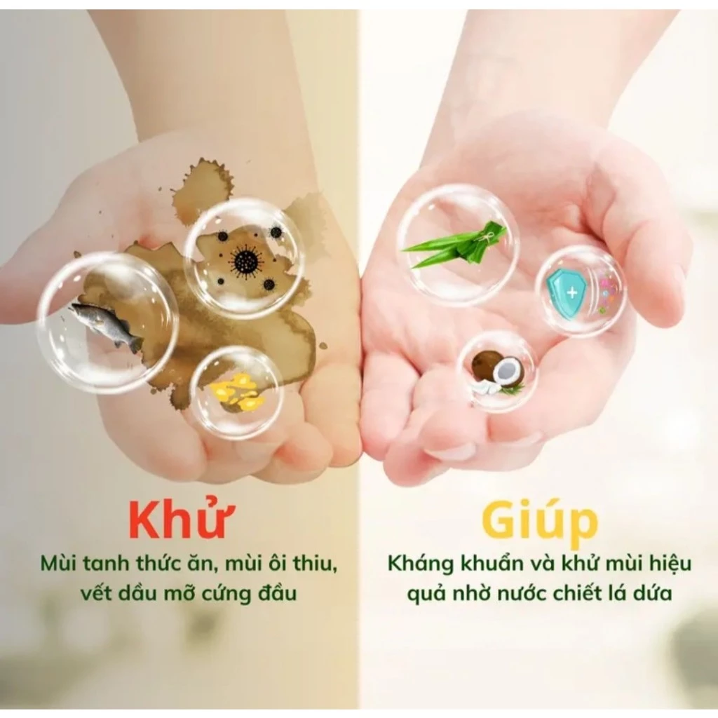 Men Dừa Rửa Tay Thiên Nhiên Konus Homecare 500ml – Lên Men Tự Nhiên, Dịu Da, Không Gây Khô Tay